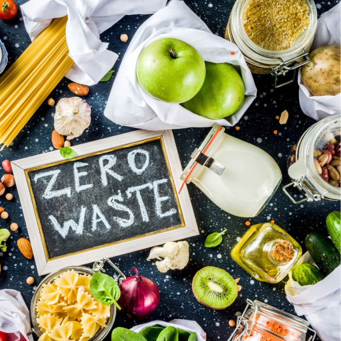 Decorative image saying 'Zero Waste'