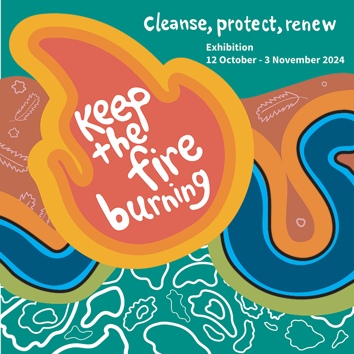 Keep the Fire Burning: Artist led exhibition tour