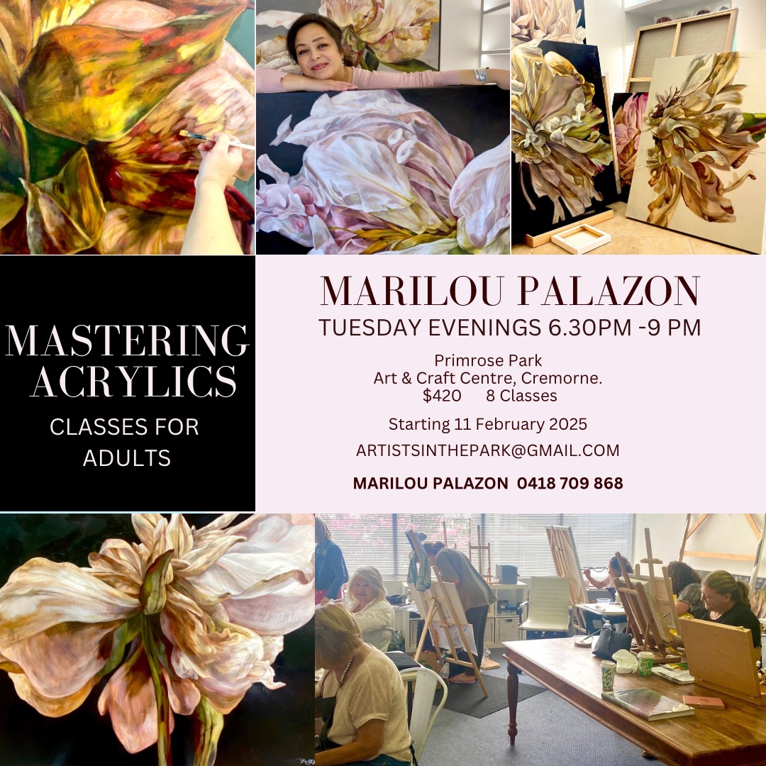 Mastering Acrylics with Marilou Palazon