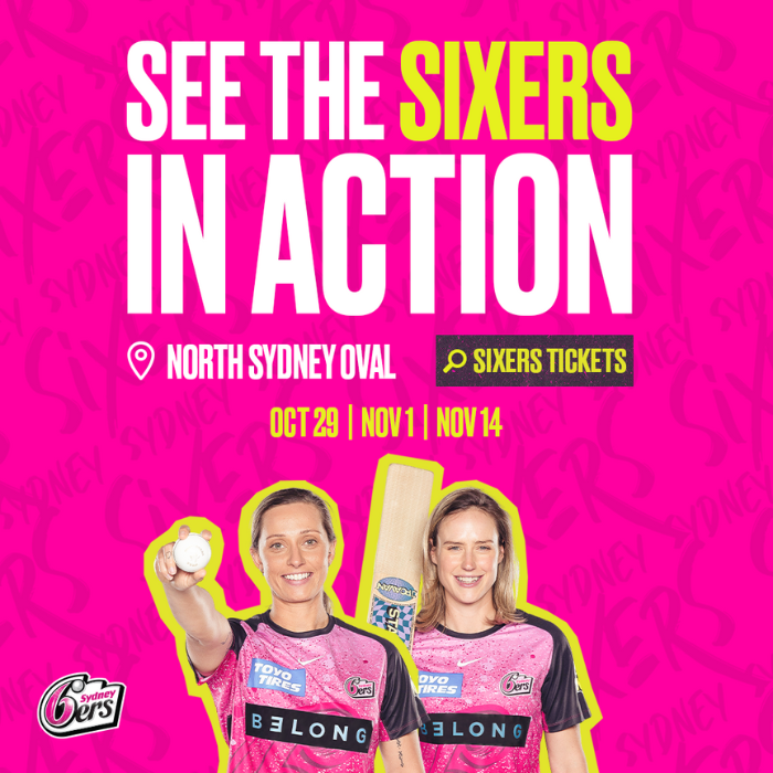 WBBL: Sydney Sixers v Adelaide Strikers