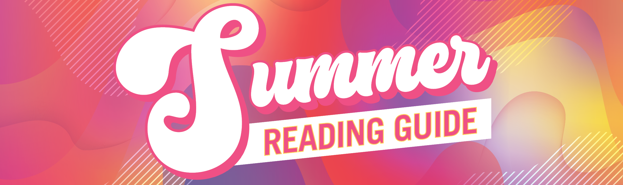 Logo for summer reading guide